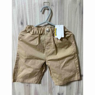 ムージョンジョン(mou jon jon)のmoujonjon 95 ハーフパンツ ベージュ新品タグ付き(パンツ/スパッツ)
