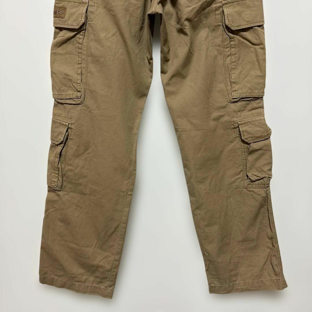 ALPHA INDUSTRIES(アルファインダストリーズ)のアルファインダストリーズALPHA INDUSTRIES カーゴパンツ　サイズS エンタメ/ホビーのミリタリー(戦闘服)の商品写真