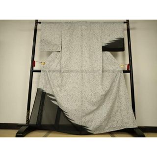 平和屋着物＊夏物　訪問着　絽　霞文　暈し染め　洗える着物　AAAV9228jd(着物)