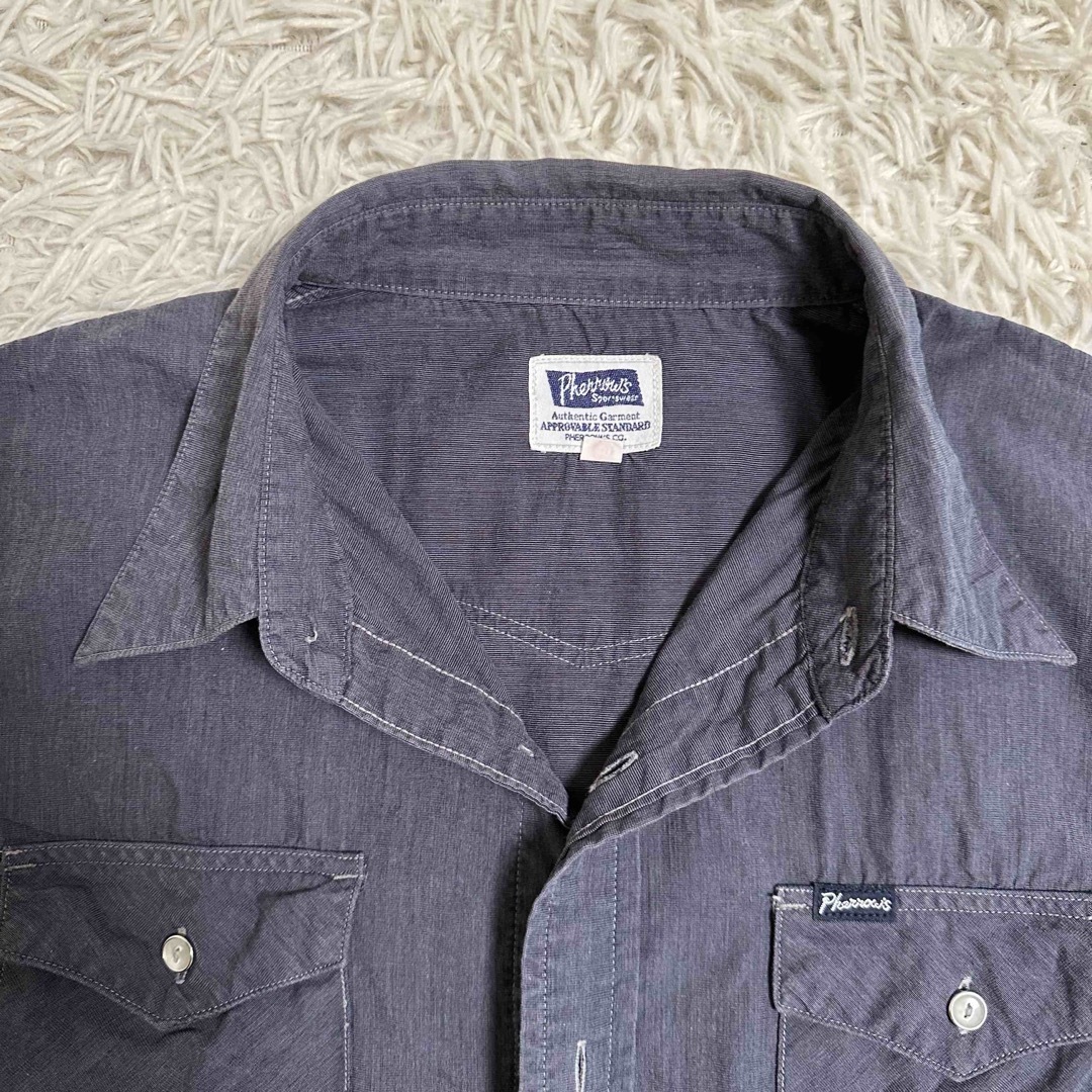 PHERROW'S(フェローズ)の【Pherrow's】フェローズ シャツ 半袖 40 L メンズのトップス(シャツ)の商品写真