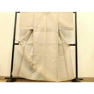 平和屋着物＊夏物　訪問着　夏大島　霞文　正絹　逸品　BAAT4311pk(着物)