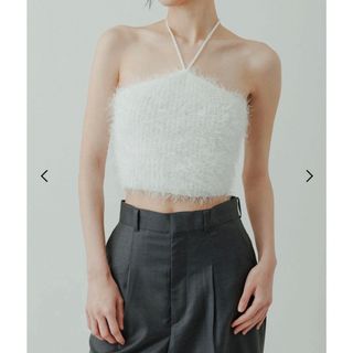 【新品】yo biotop Feather tops(キャミソール)