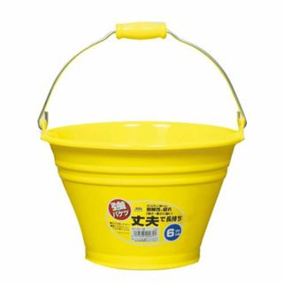 【新着商品】カラー バケツ 6L イエロー Y(日用品/生活雑貨)