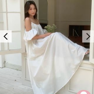 3WAY OFF SHOULDER STRAP DRESS(ロングワンピース/マキシワンピース)