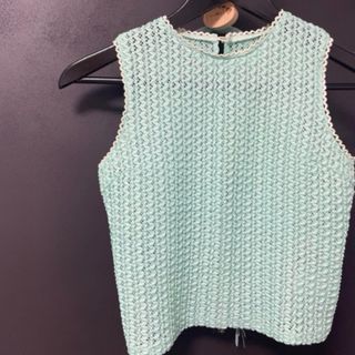 リリーブラウン(Lily Brown)のリリーブラウン　メッシュトップス(カットソー(半袖/袖なし))