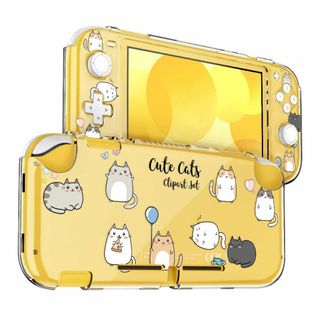 【数量限定】DLseego 猫 Switch Lite用 ケース クリアケース (その他)