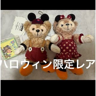 ダッフィー(ダッフィー)の新品 ◾️ダッフィー シェリーメイ ミッキー ミニー コスチュームぬいぐるみバッジ(ぬいぐるみ)