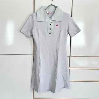ヴィヴィアンウエストウッド(Vivienne Westwood)のVivienne Westwood RED LABEL ポロシャツワンピース(ミニワンピース)