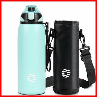 【在庫セール】FJbottle 水筒 1リットル 真空断熱 ワンタッチ スポーツ(弁当用品)