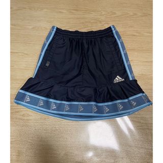 アディダス adidas ミニスカート フリル ジャージ 古着 サイドライン(ミニスカート)