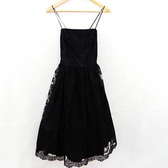 [新品] 定価35000 グランテーブル ドレス サイズ 9号 (S-M)黒系