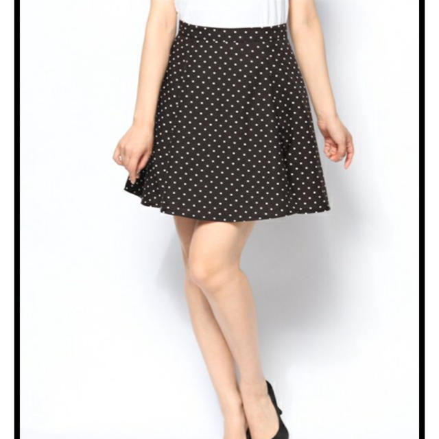 SLY(スライ)のSLY DOTSフレアS/SK   レディースのスカート(ミニスカート)の商品写真