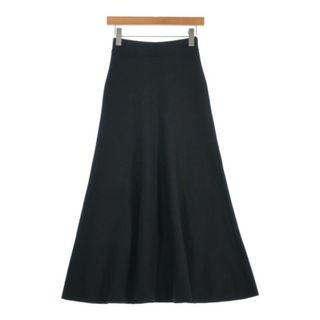 スローブイエナ(SLOBE IENA)のSLOBE IENA スローブイエナ ロング・マキシ丈スカート S 黒 【古着】【中古】【送料無料】(ロングスカート)