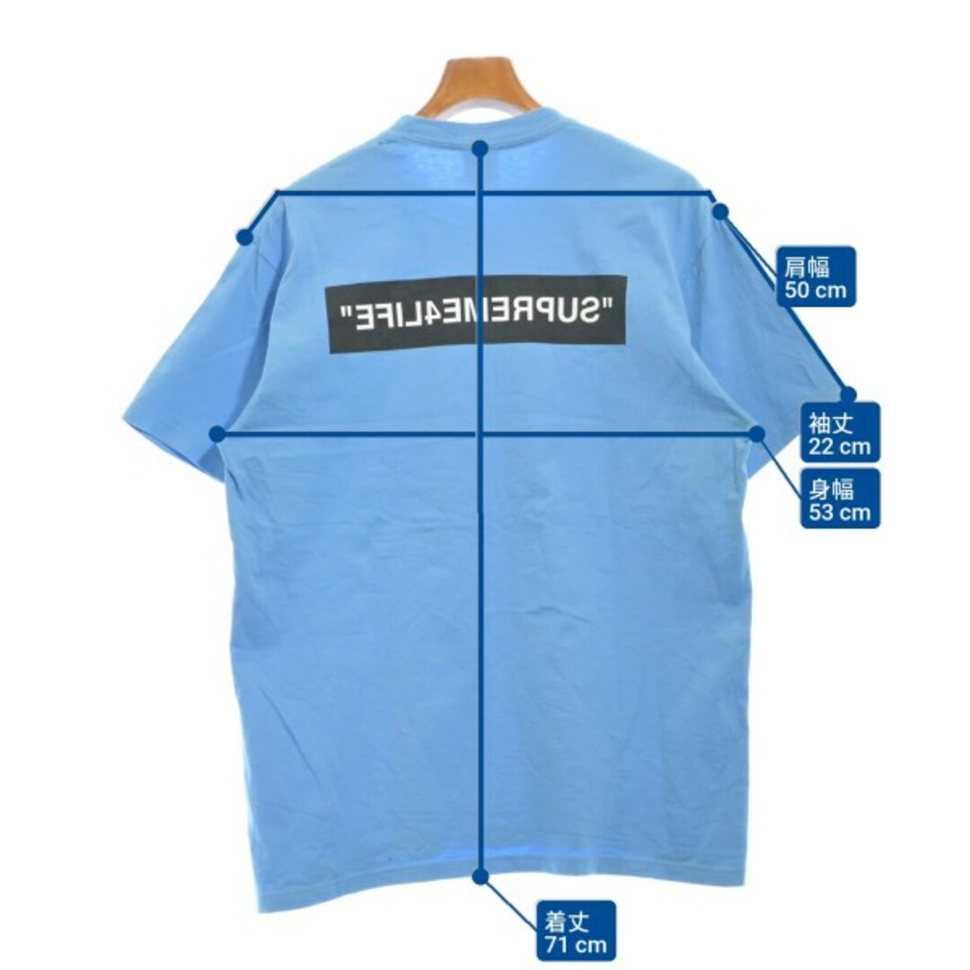Supreme シュプリーム Tシャツ・カットソー 青 M 3303325E0277 Supreme - Supreme シュプリーム Tシャツ・カットソー M 青