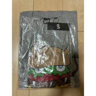 ジーユー(GU)のGU×UNDERCOVER グラフィックT グレー Lサイズ(Tシャツ/カットソー(半袖/袖なし))