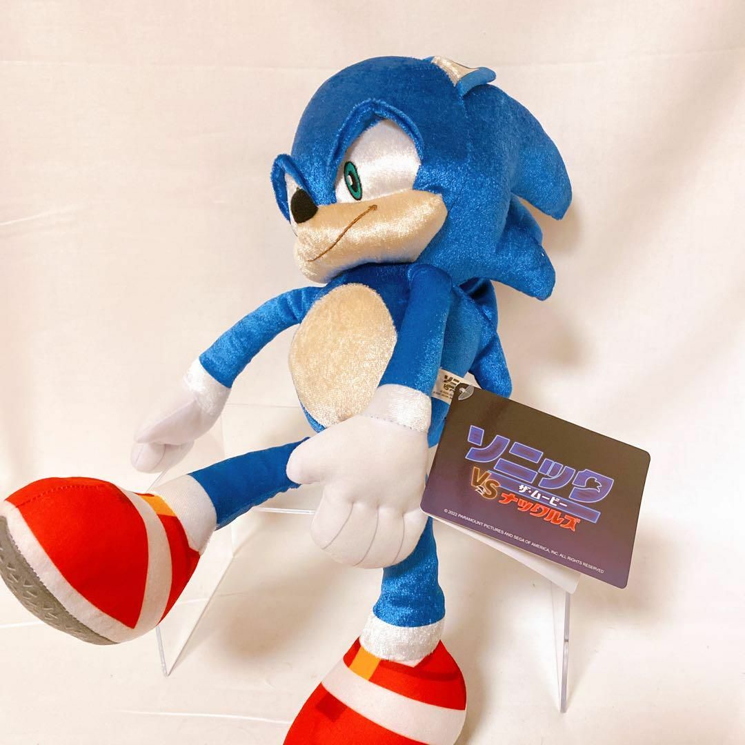 ソニックVSナックルズ ザ・ムービー マスコットぬいぐるみ SEGA セガ ソニックVSナックルズ ザ・ムービー マスコットぬいぐるみ SEGA