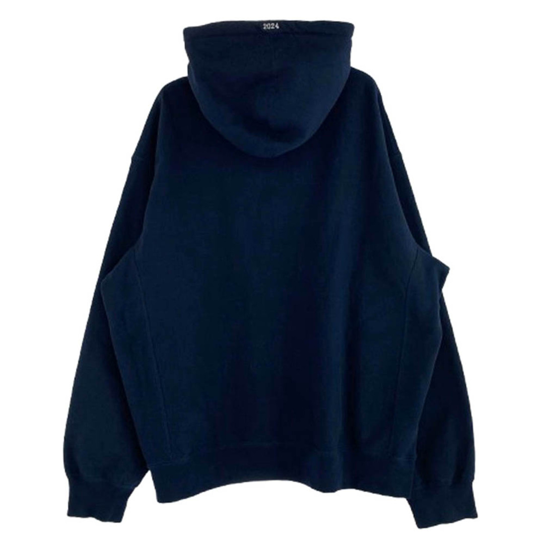 Supreme Box Logo Hooded Sweatshirt (FW24) Navy メンズ - FW24