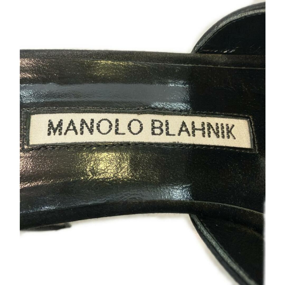 MANOLO BLAHNIK - マノロブラニク サンダル レディース SIZE 37