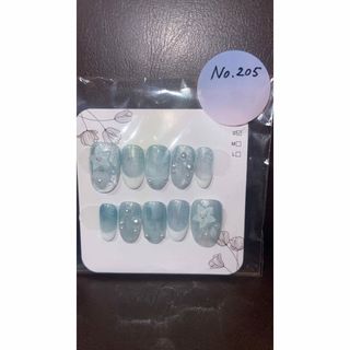 ネイルチップ　現品のみ　ミディアムオーバル(つけ爪/ネイルチップ)