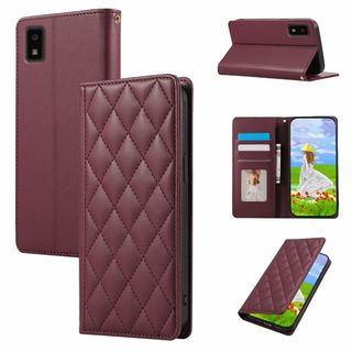 Gedurya AQUOS wish3 ケース 手帳型 SH-53D SH-M2(その他)