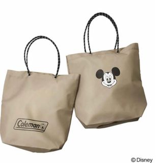 コールマン(Coleman)のオトナミューズ　付録　コールマン　ミッキーマウス　トートバッグ(トートバッグ)