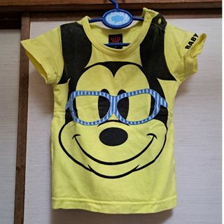 ベビードール(BABYDOLL)の【ベビードール】ミッキーマウスTシャツ　90　(Tシャツ/カットソー)