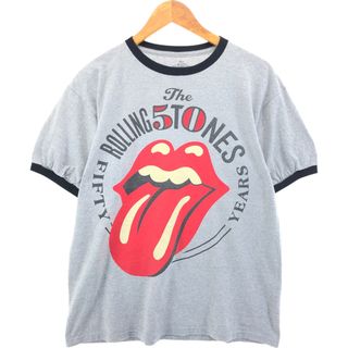 古着 THE ROLLING STONES ザローリングストーンズ バンドTシャツ バンT メンズL相当 /eaa562861(Tシャツ/カットソー(半袖/袖なし))