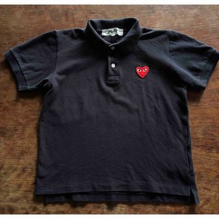 コムデギャルソン(COMME des GARCONS)のプレイ　コムデギャルソン　ポロシャツ　M(ポロシャツ)