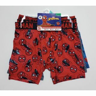 マーベル(MARVEL)のスパイダーマン ブリーフ ボクサーパンツ サイズ10 140 3枚 未使用USA(下着)