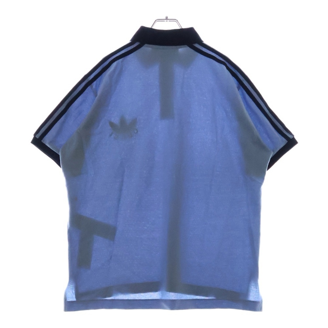 グッチ 18SS エンブロイダリー ポロシャツ カットソー 青 XS IBO47