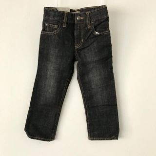 ベビーギャップ(babyGAP)のsaas'shopさま専用 babyGAP GAP ブラックデニムパンツ 100(パンツ/スパッツ)