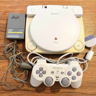 動作品　PlayStation One combo PSOne 本体一式(家庭用ゲーム機本体)