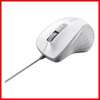 【特価セール】バッファロー BUFFALO 有線 BlueLED 静音 5ボタン(PC周辺機器)
