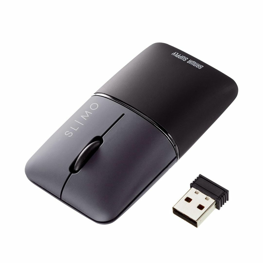 【数量限定】サンワサプライ モバイルマウス Bluetooth/ワイヤレス(US スマホ/家電/カメラのPC/タブレット(PC周辺機器)の商品写真