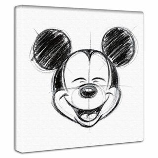 【数量限定】ディズニー ポスター ミッキーマウス 30cm × 30cm 日本製(その他)