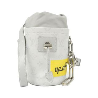ルイヴィトン(LOUIS VUITTON)のルイヴィトン ホワイト モノグラム ロゴ チョーク ナノバッグ M44631 ショルダーバッグ(ショルダーバッグ)