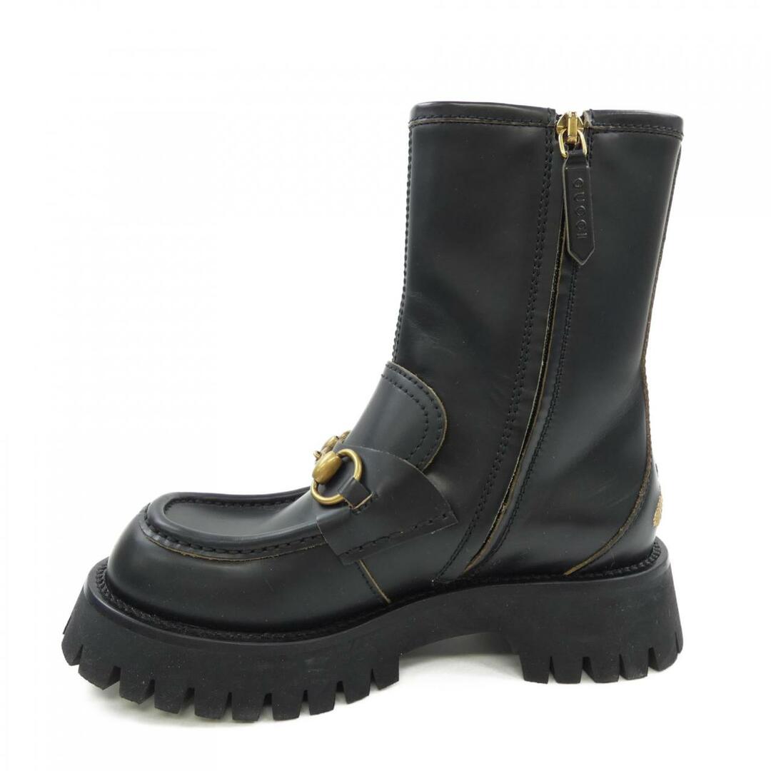 ★送料込★GUCCI ミッドヒールブーツ ブラック GUCCI - グッチ GUCCI ブーツの通販 by KOMEHYO ONLINE ラクマ店