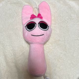 スプランキー ぬいぐるみ ピンキー ピンク 紐付き sprunki リズムゲーム(ぬいぐるみ)