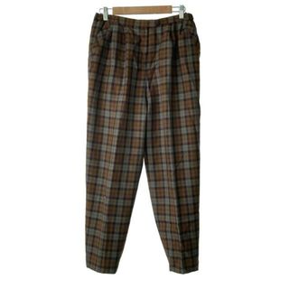 レリアン(leilian)のLeilian(レリアン) パンツ サイズ13 L レディース - グレー×ブラウン×マルチ フルレングス/チェック柄(その他)