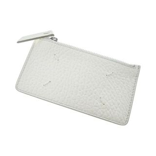 Maison Margiela メゾンマルジェラ 財布・コインケース  白 【古着】【中古】【送料無料】(財布)