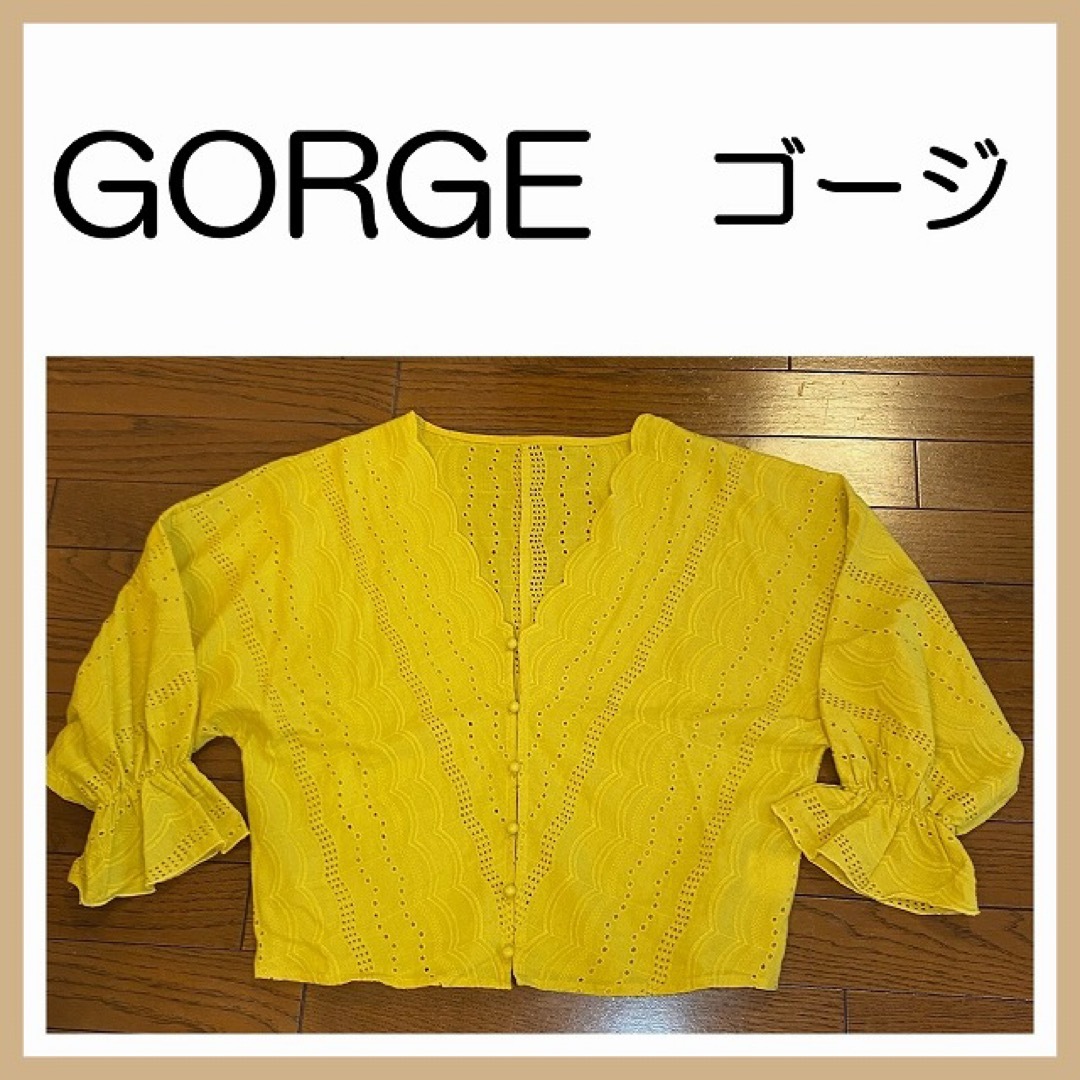 GORGE(ゴージ)のお値下げ♡ゴージ　トップス　GORGE ブラウス レディースのトップス(シャツ/ブラウス(長袖/七分))の商品写真