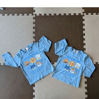 アンパンマン(アンパンマン)の【２枚セット】アンパンマン　長袖シャツ　サイズ100(Tシャツ/カットソー)