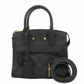 ルイヴィトン(LOUIS VUITTON)の【5fd4722-b】ルイヴィトン ハンドバッグ モノグラム・アンプラント ポンヌフMINI M41743 ノワール【中古】レディース(ハンドバッグ)