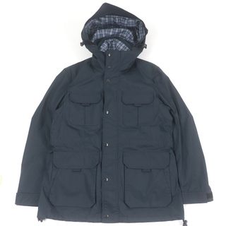 バーバリーブラックレーベル(BURBERRY BLACK LABEL)の極美品□BURBERRY BLACK LABEL バーバリーブラックレーベル 中綿ベスト付き 3WAY フィールドジャケット ジップジャケット ネイビー系 L ガーメント付き 正規品 メンズ(その他)