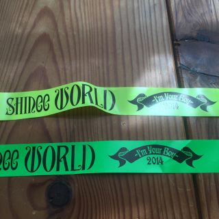 シャイニー(SHINee)のSHINee World 2014コンサート"I'm Your Boy"銀テープ(アイドルグッズ)
