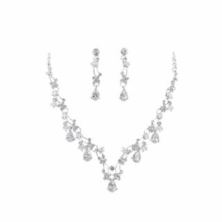 [Coollooda] ネックレス イヤリング セット 2点セット レディース (その他)