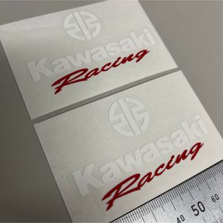 カワサキレーシング ステッカー Kawasaki Racingリバーマーク(ステッカー)