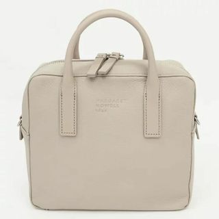 マーガレットハウエル(MARGARET HOWELL)のE06797W 新品 MARGARET HOWELL idea セーブル 2WAY レザーボストン ベージュ(ボストンバッグ)