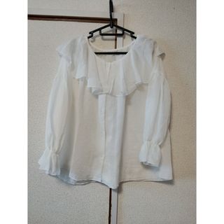 薄手素材　ブラウス羽織　(シャツ/ブラウス(長袖/七分))