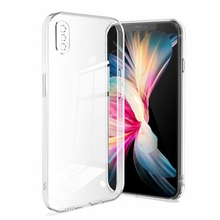 【色:クリア_サイズ:iPhone X/Xs】【ストラップ 付き】 iPhone(その他)